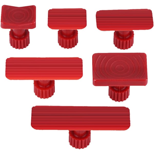 6 st Paintless Dent Puller Tabs Buckla Reparations Dragflikar