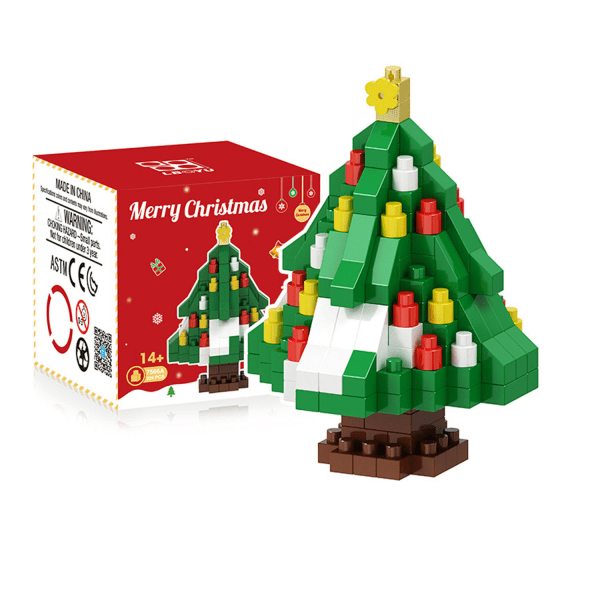 Festive Christmas Building Blocks（Style 4）