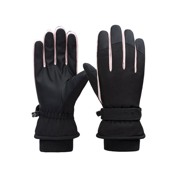 Vinter termiske handsker til kvinder, Touch Screen skihandsker, nr