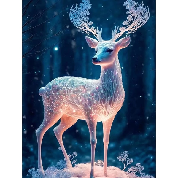 5D Diamantmaleri 30x40cm Juledekoration 77