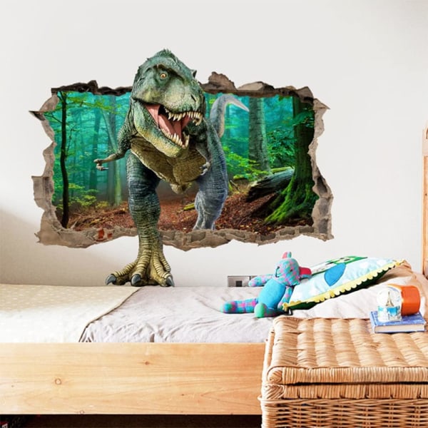 Tarra seinämaalaus Dinosaure 3D,Tarrat Muraux 3D Dinosaure,Tarra