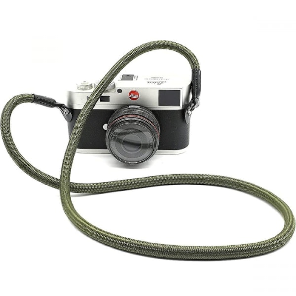 Lens-Aid Kameranhihna köyden näköinen 105 cm, kaula- tai olkahihnana kameran kantamiseen Green