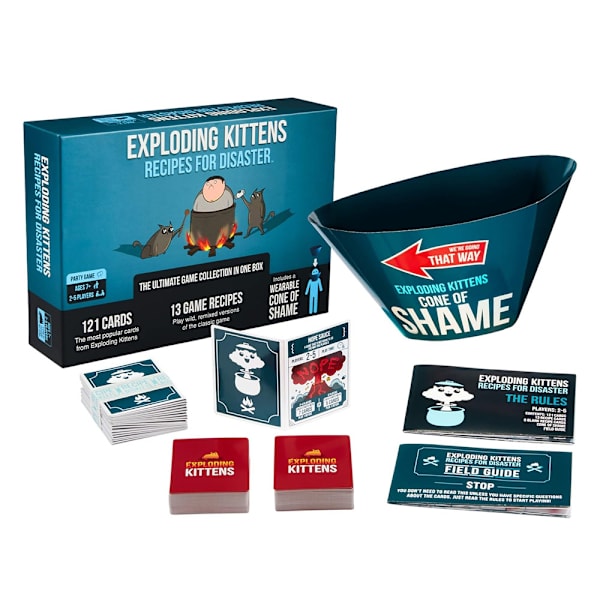 Recept för katastrof Deluxe Game Set - för vuxna, tonåringar och barn -