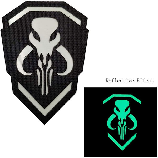 2 stk. Mythosaur reflekterende patches - Star Wars-patches