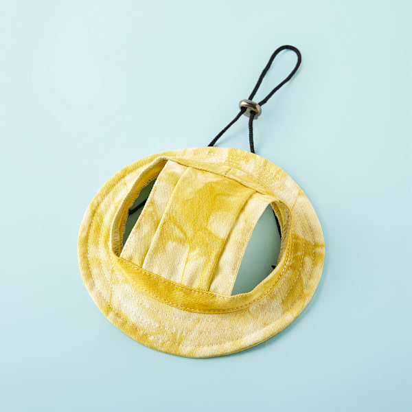 (Keltainen)Lemmikki Baseball-lippis Ulkoilukoriste Koira Canvas Hat Puppy Head