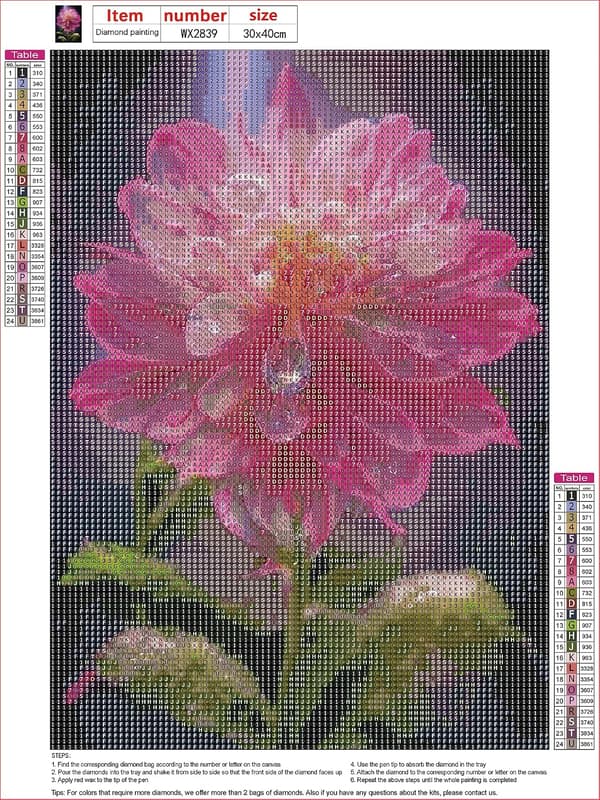 5D diamantmaleri for stuedekorasjon (30*40cm) 67