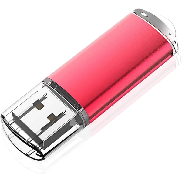 1 x 32GB USB 3.0 Flash Drive med nøglering, 32GB Vandtæt USB Flash Drive til Computer/Laptop Backup