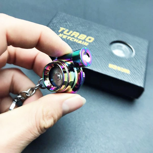 Creative Spinning Uusi hurmaava kiillotettu Rainbow Turbo Turboc