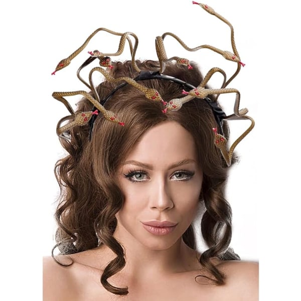 Gotisk Halloween Cosplay pandebånd til hår Realistisk Sort Rød Lo