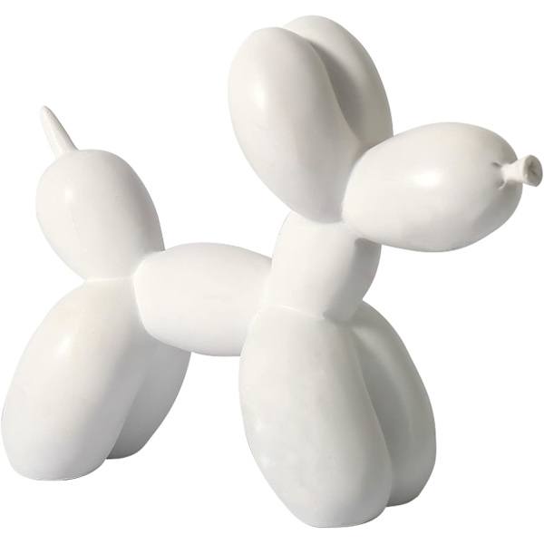 Resin Balloon Dog, Mini Balloon Dog Sculpture Hundformad Skulptur