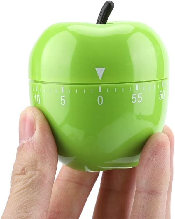 Mekanisk kjøkkentimer med lydsignal