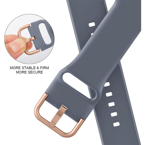 3-pakning kompatibel med Apple Watch-bånd 41 mm 40 mm 38 mm, Sof