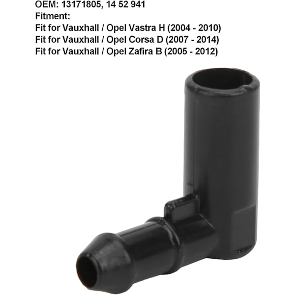 Universal Vindusspyler Slangekobling 13171805 14 52 94