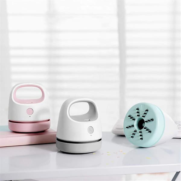 Mini USB Genopladelig Håndholdt Støvsuger (Pink)