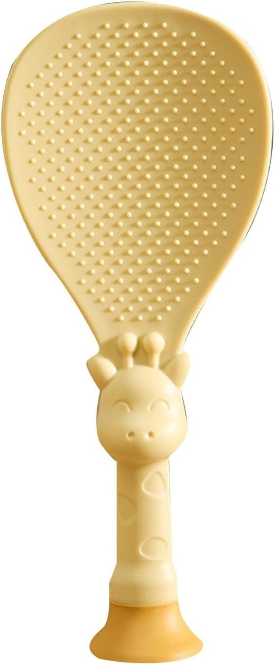 Barnbestick Sugpropp Ris Sked Hushåll Vertikal Non-stick Ris Servering Ris Kokare Hög Temperatur Vertikal Söt Rådjur Ris Sked (19.5x8