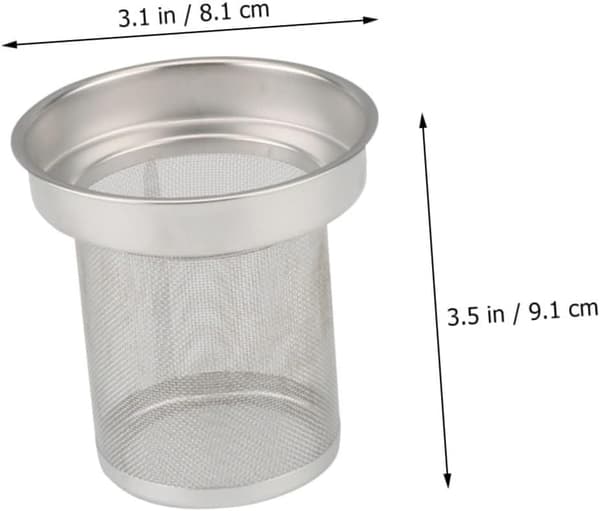 Løs Te Si Te Blad Infuser Tilbehør til Enkelt Kop Genanvendelig