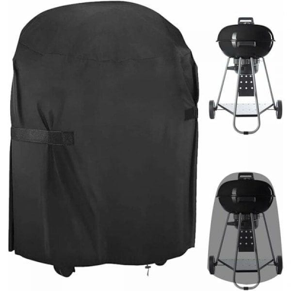 Utomhus Rund Grill Dammskydd 77*90cm, Regnbeständig, Dammtät a