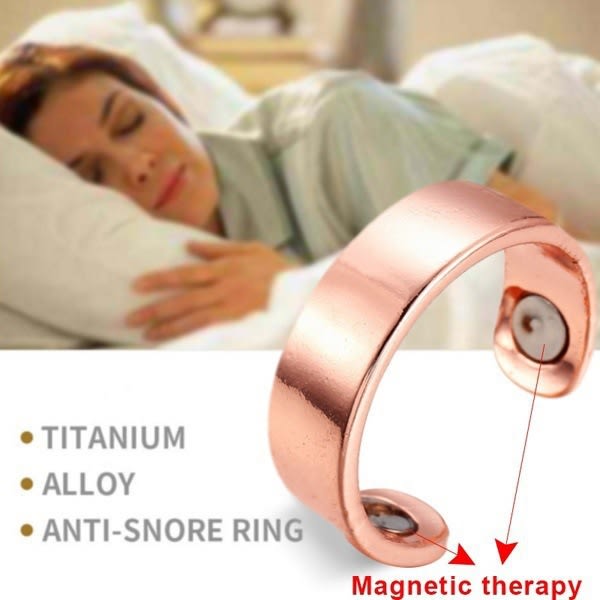 Elegant Titanium (Sort) Magnetisk Terapi Ring til Mænd og Kvinder