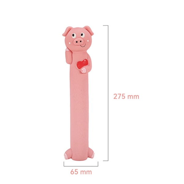 27,5 cm:n Lateksi Koiran Leikkikalu, Pitkä Eläimen Muotoinen Pennun Piippu