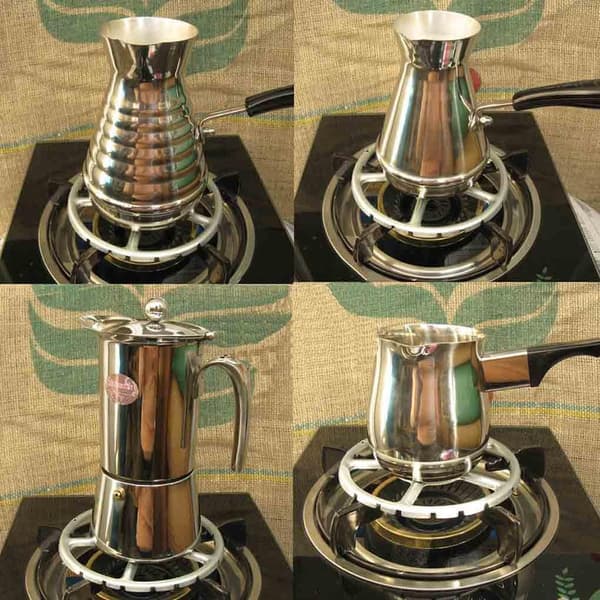 1 stk. Multifunksjons Alloy Gassreduktor for Komfyr og Slow Cooker 15,2 cm