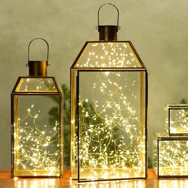 6-pack Fe-ljus, 20 LED-stjärnljus CR2032-batterier ingår Dekorativ Twinkle String