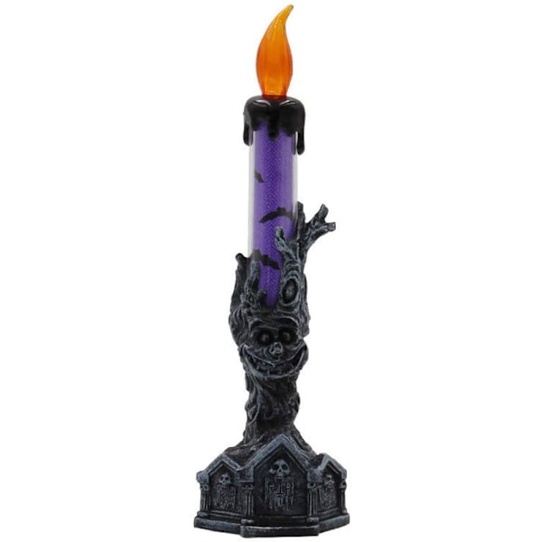 Batteridriven flamlös Halloween-ljus