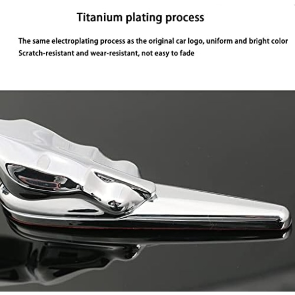 Jaguar 3D-emblemi Auton Logo Etuosa Auton Huppu Koriste Auton Peite Kromi Kotka Tunnus XF XJ XE XK XKR XFL XJS E Auton Tarvikkeet
