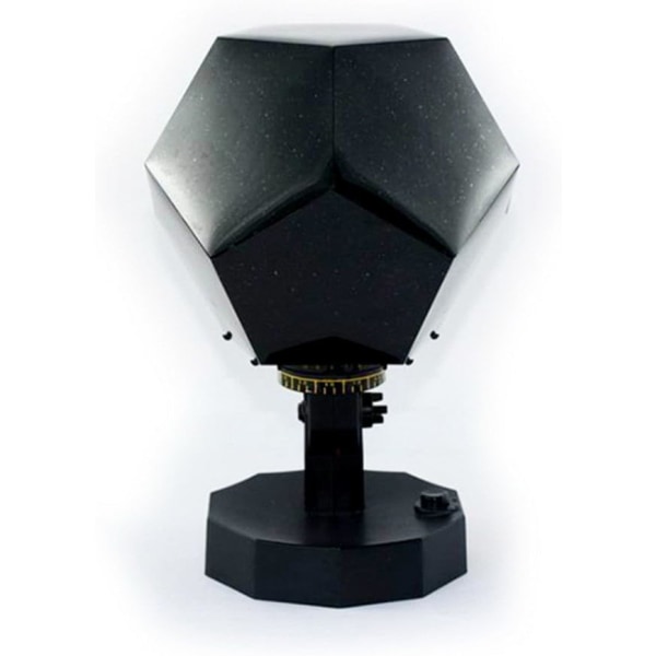 (Musta) DIY Planetaario Star Celestial Projector Lamppu Night Sky Li