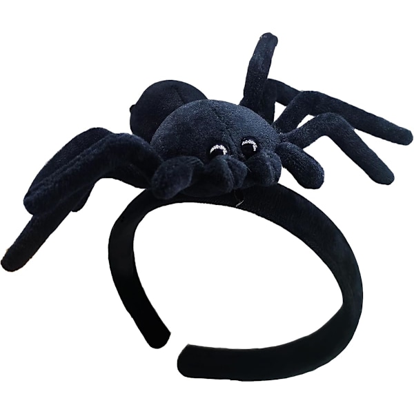 Halloween Spindel Hårband Svart Spindel Huvudbonad Halloween Hårband Cosplay för Kvinnor Hårtillbehör Huvudbonad för Hår
