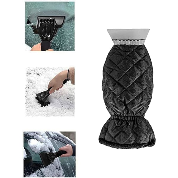 Isskrapa med handske för bil, SUV och skåpbil, Heavy Duty Frost Squ