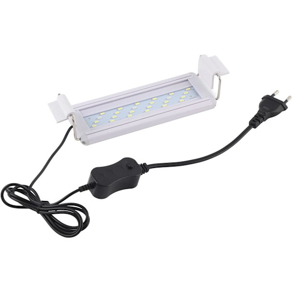 Akvatisk lys, indtrækkeligt ultratyndt akvarielys Akvarielys Højlys LED-lys 5W til akvarium