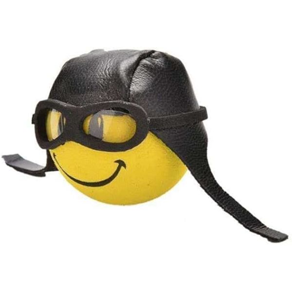 2 stk. Antennekugle Biker Aviator Skumantenne Auto Deko Universal