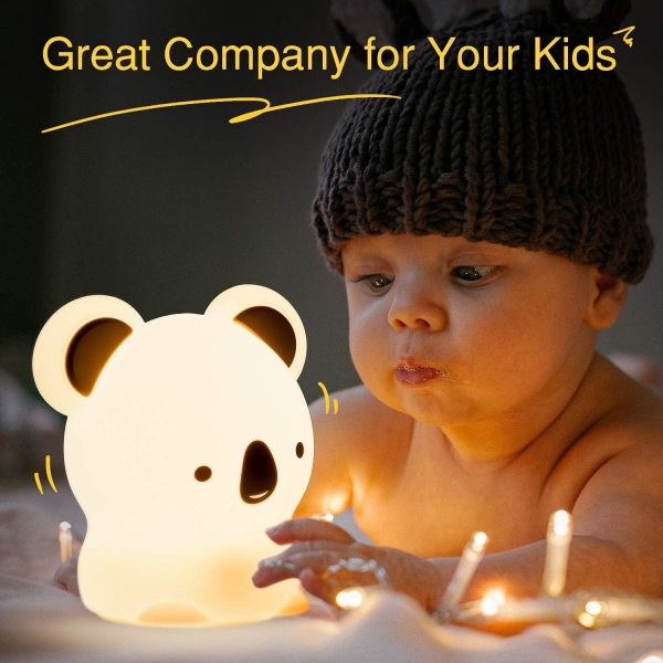 Koala Night Light for Nursery, Koala Lamp for Nursery, Cute