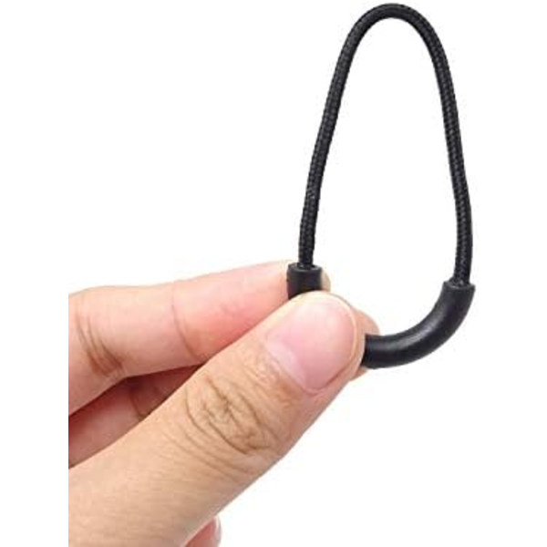 60 stk. Heavy Duty U-formet Nylon Glidelås Trekk Glidelås Merker Glidelås Forlengelse Erstatning for Snøre, Ryggsekker, Jakker, Reise