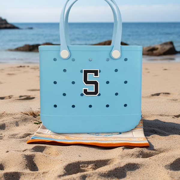 Dekorationer til strandtaske 3D-printet nummer