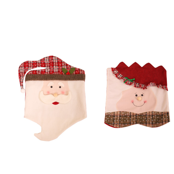 2 stycken julstolsöverdrag 13