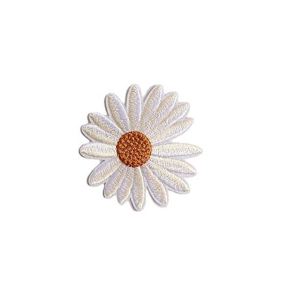 Solrosblandade broderilappar (set med 21 stycken)