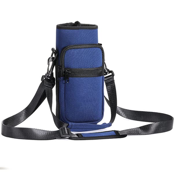 Tummansininen neopreenipullopullo, 25oz/710ML vesipullon pidike w