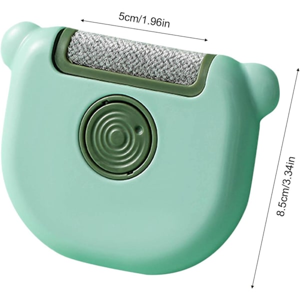 Manuell klær epilator (grønn), klær epilator barbermaskin, 3 i 1,