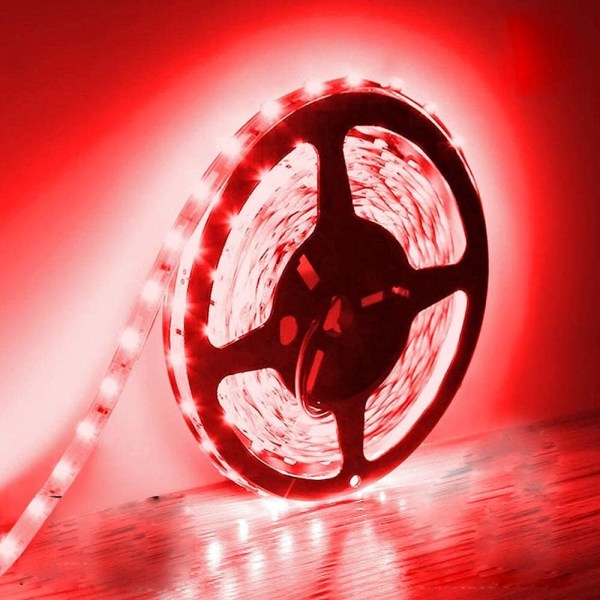 5M LED-striplys 300 enheter SMD 5630 lavspenning 12V lysstrimler ikke-vanntett IP20 LED-strip Li