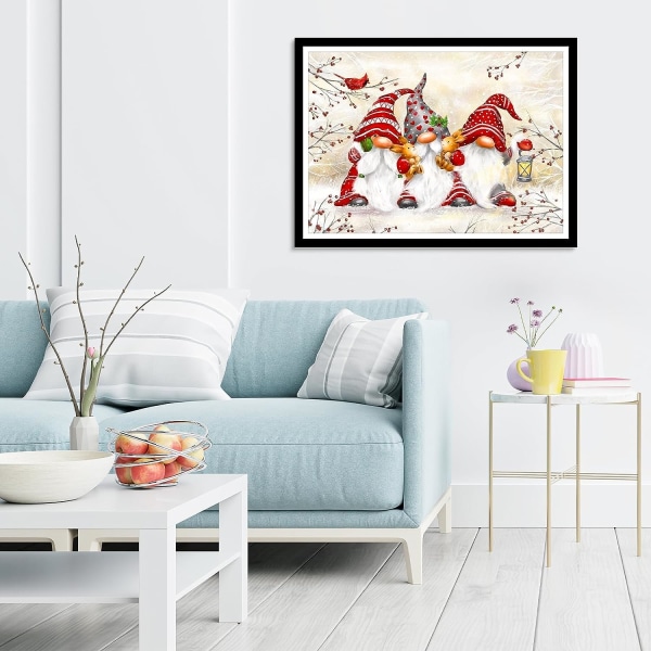 5D diamantmaleri 30x40cm juledekoration 6