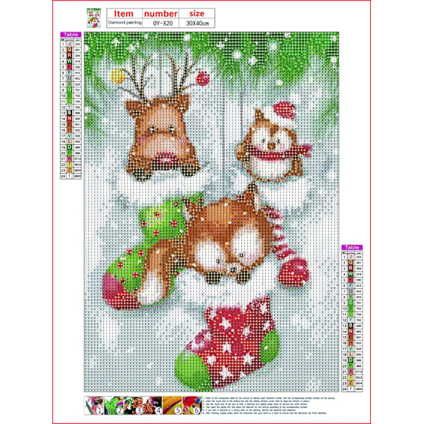 (30x40cm) 5D DIY timanttimaalaussarjat aikuisille 12\" x 16\" - Timanttimaalaus numeroiden mukaan sarjat Fu