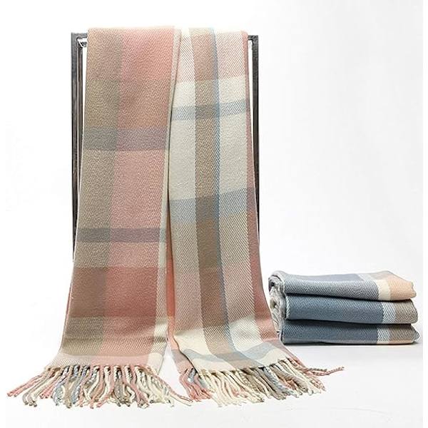 Chalier Fashion Vinter Sjal Skjerf Dame Herre Varm Lang Stor