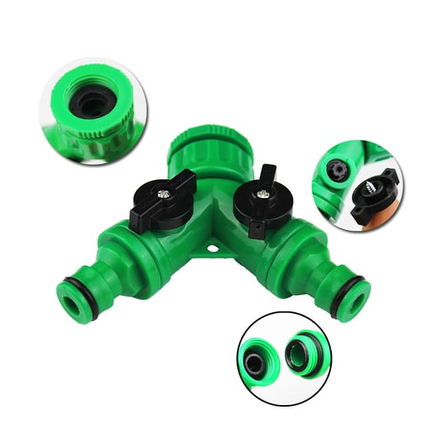 5 st Y-koppling Snabbkoppling Droppbevattningssystem Adapter,