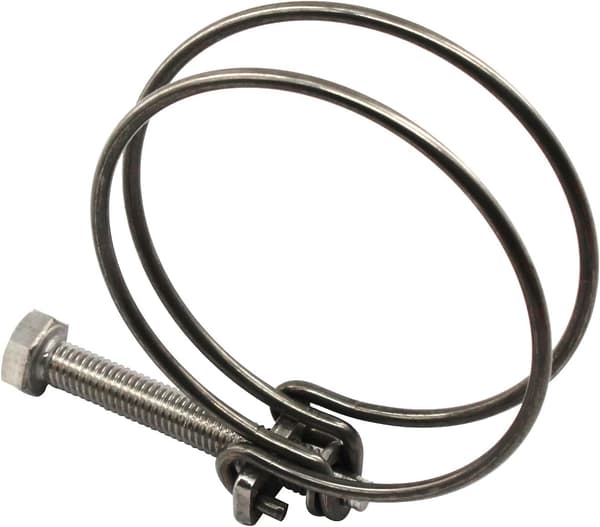 6 stk. 304 Rustfrie Stål Slangeklemmer - 46-51mm
