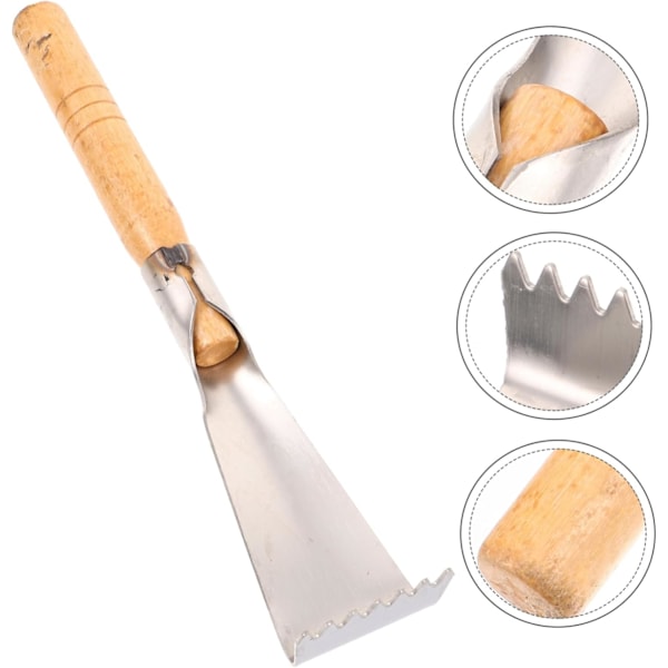 Sølvgravende Grønnsaksspade Verktøy Metall Spade Hage Spade Lukingsspade Hage Jordbruksspader Rustfritt Stål