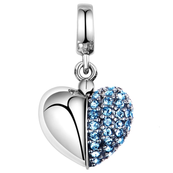 （blå） Åbningsdiameteren er omkring 4,5 mm， "I Love You" Love Heart