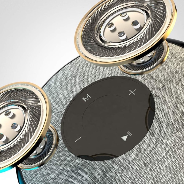 Bluetooth-kaiutin, langaton kätevä suihkukaiutin matkoille, subwooferilla, sisäänrakennetulla mikrofonilla, S