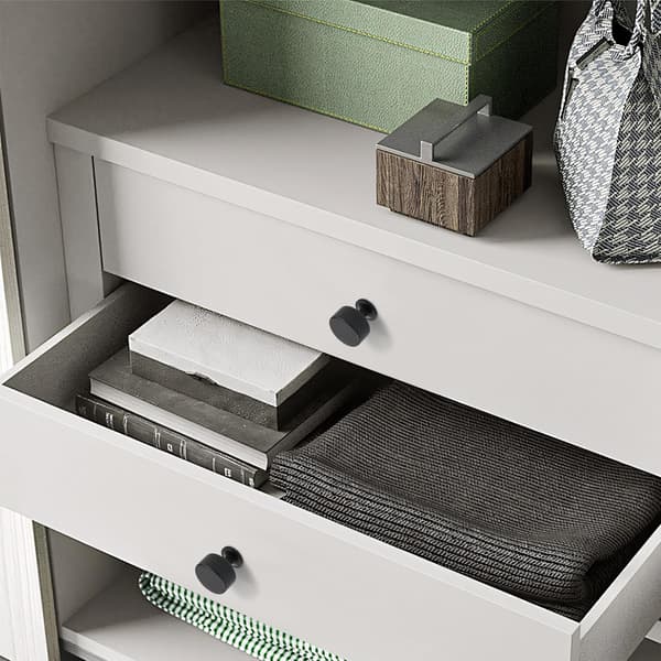 2 Pak Solid Messing Skuffegreb, 1-1/10 Sort Kabinets Knapper til Skab, Garderobe, Møbel Hardware Han