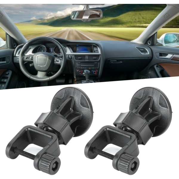 2 st Dash Cam-fäste, Mini Car Dash Cam-fäste Universal Adhesive Mount Holder, U-huvud, för fordon Vi